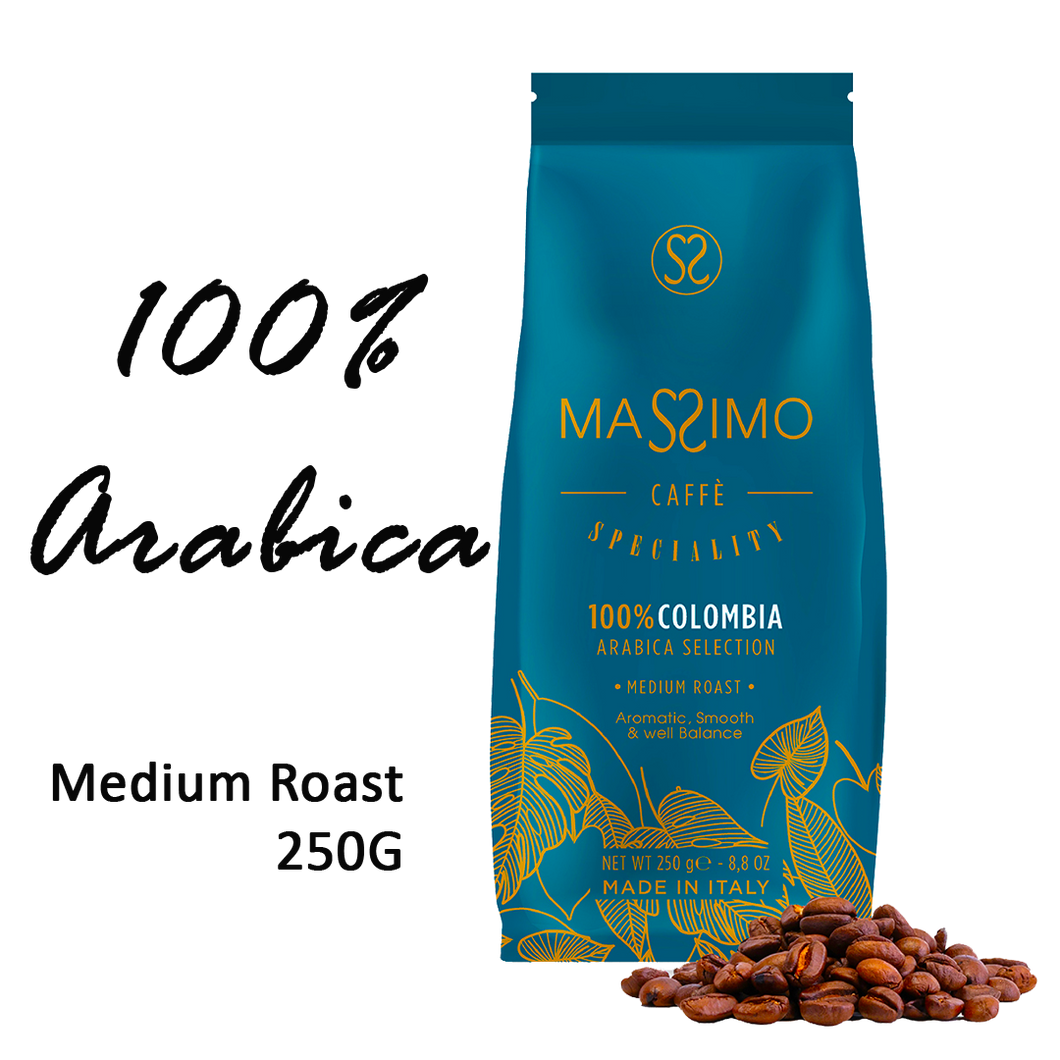 Limited Time Promotion : MASSIMO CAFFE 100% Colombia, 250G