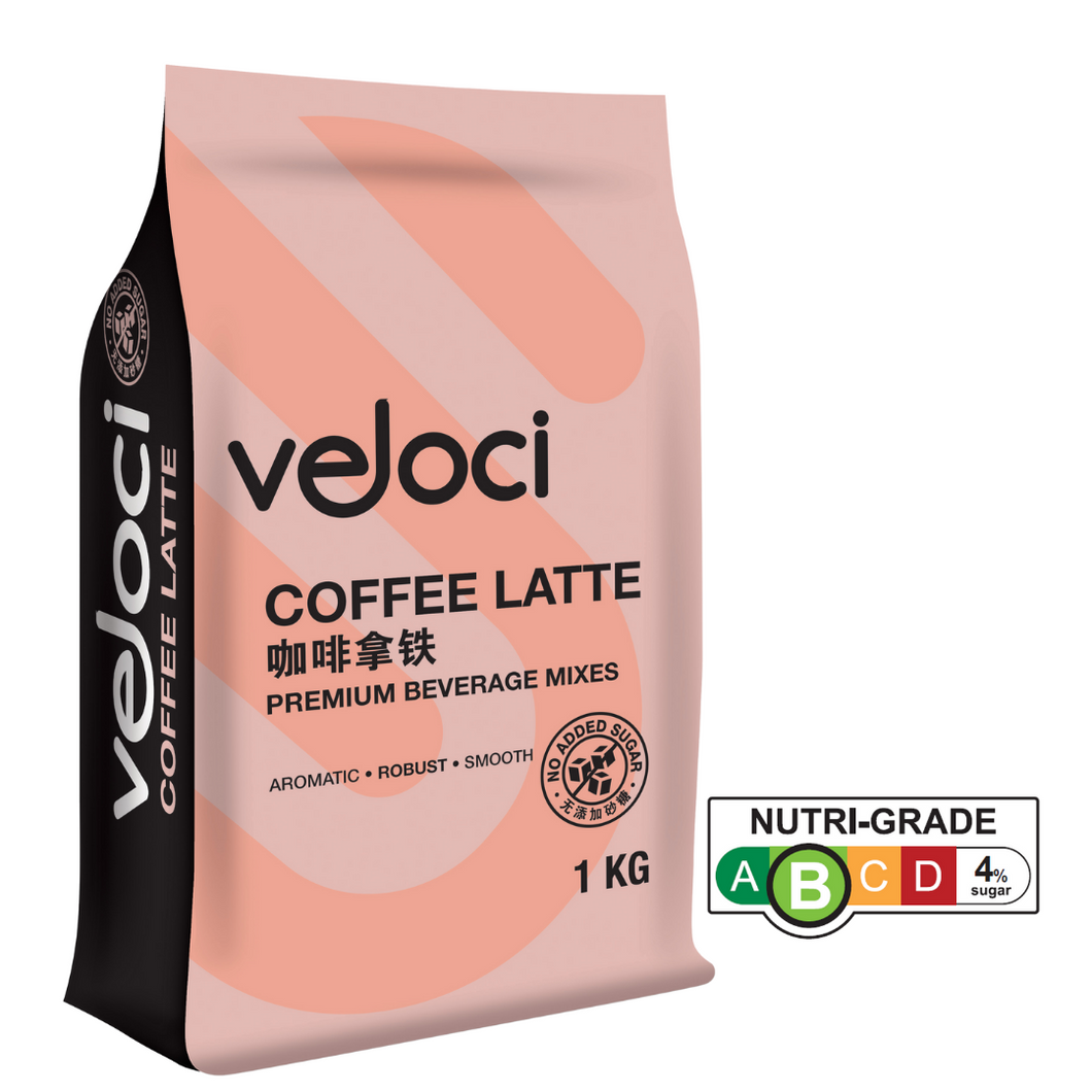 VELOCI Premium Coffee Latte No Added Sugar [1kg]