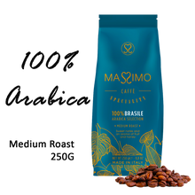 Load image into Gallery viewer, MASSIMO CAFFE 100% Brasile, 250G
