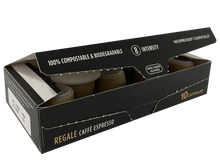 Load image into Gallery viewer, MASSIMO Espresso REGALE 100% Compostable Capsules

