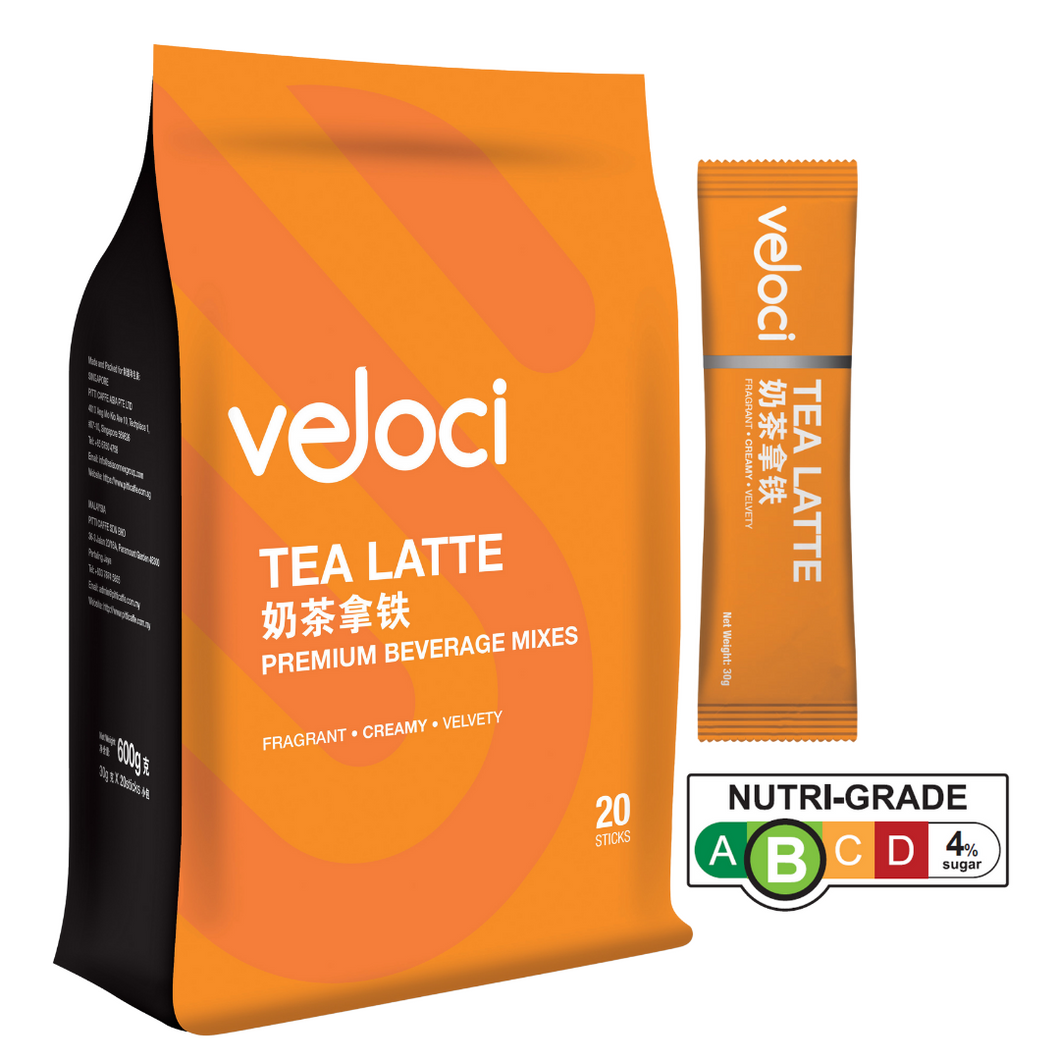 [Buy 2 Get 1 Free] VELOCI Premium Tea Latte [20x30g]